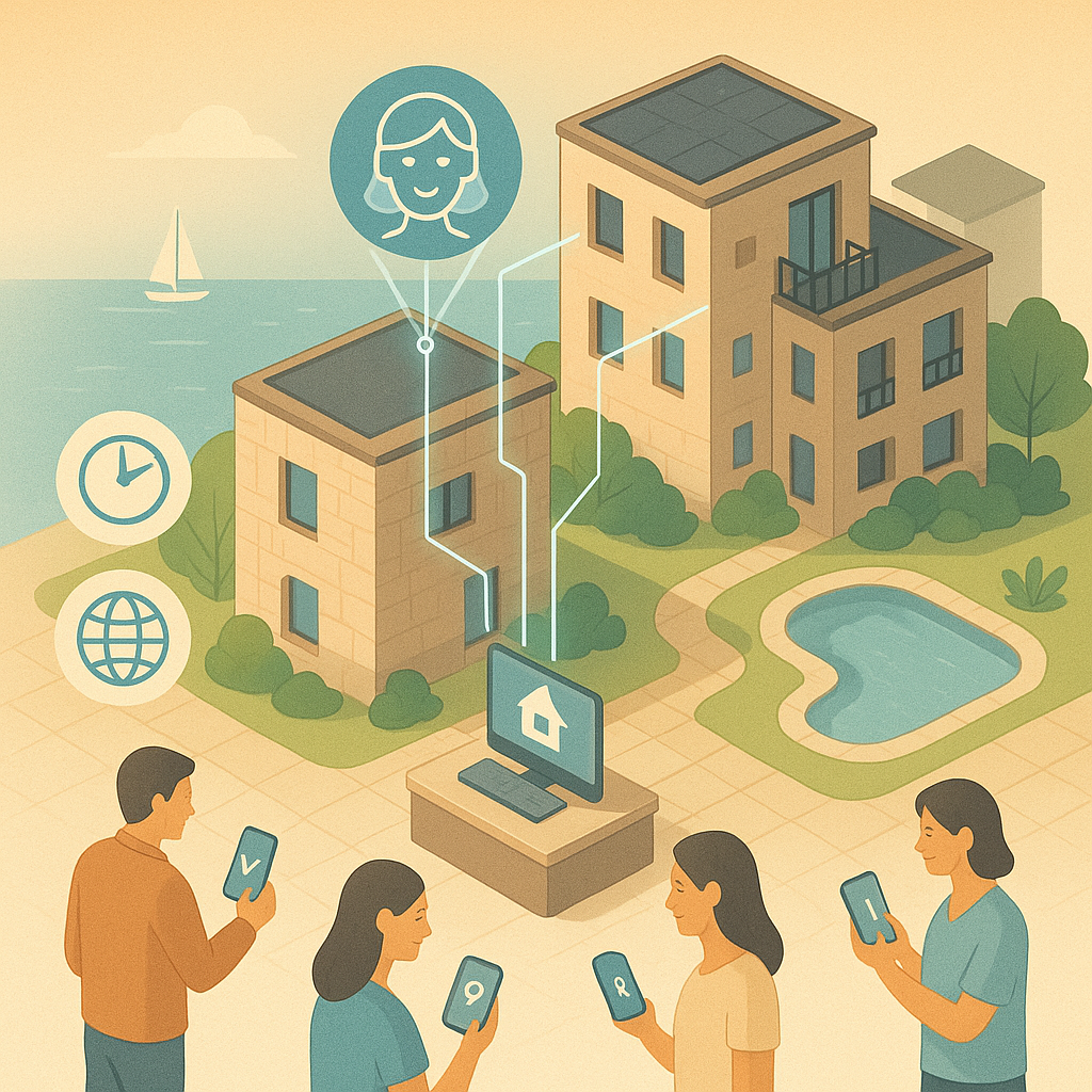 Digital Reception for Vacation Rentals with AI Voice Assistants